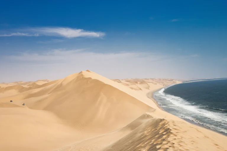 Beach and ocean at Swakopmund