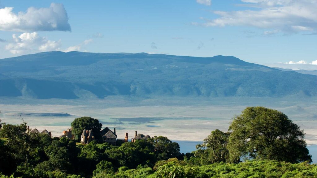&Beyond Ngorongoro Crater Lodge, Crater rim