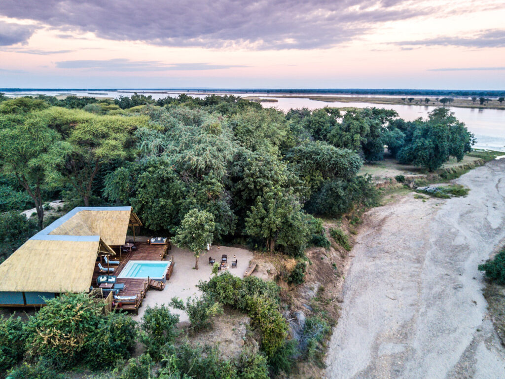 Chiawa Camp, Lower Zambezi riverfront