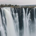 Matetsi Victoria Falls, Zambezi river, upstream of the Falls