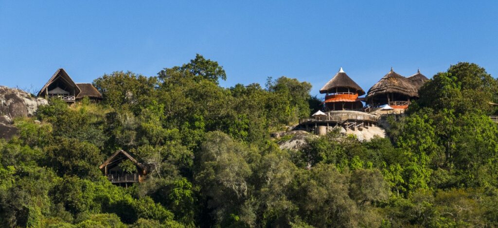 Mihingo Lodge, Eastern boundary