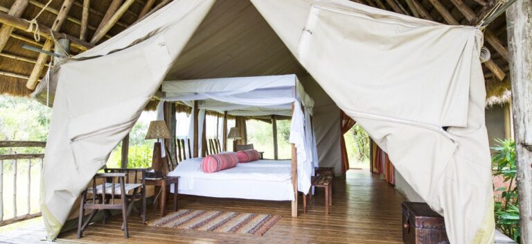 Mihingo Lodge, Eastern boundary
