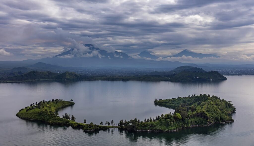 Tchegera Island Camp, Tchegera Island, Lake Kivu